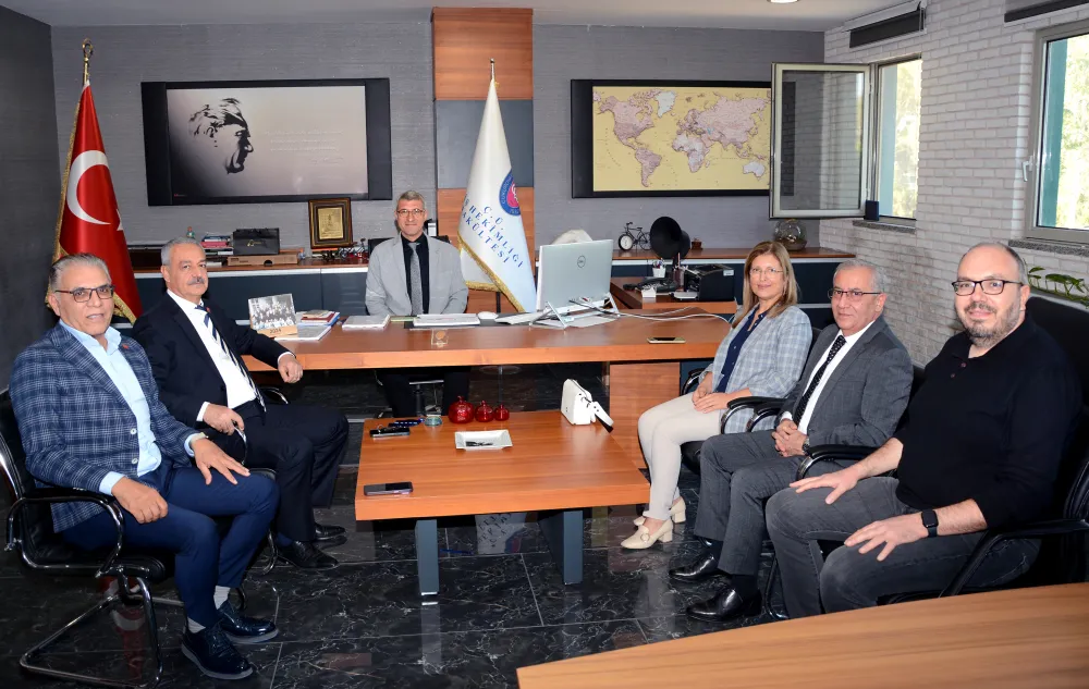   Adana DİŞ Hekimleri Odası Yönetiminden ÇÜ REKTÖRÜ PROF. DR. BERİŞ VE DEKAN PROF. DR. YOLDAŞ’A ZİYARET
