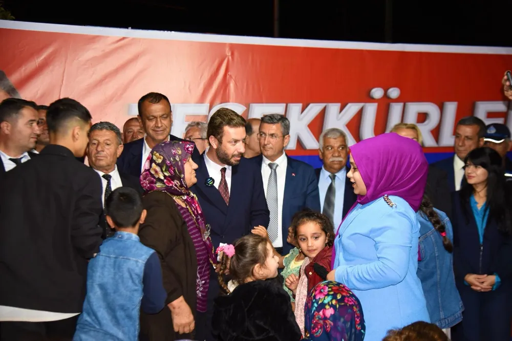 Ceyhan Belediye Başkanı Kadir Aydar teşekkür mitingi