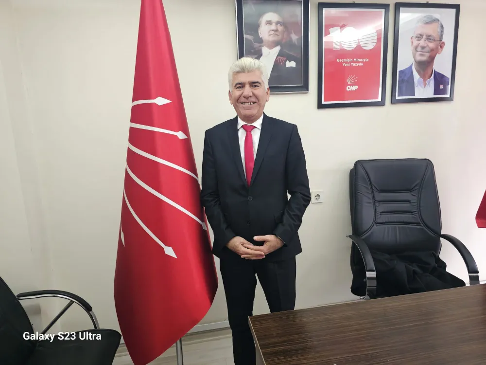 CHP BELEN İLÇE BAŞKANI MUSTAFA ÇELİK