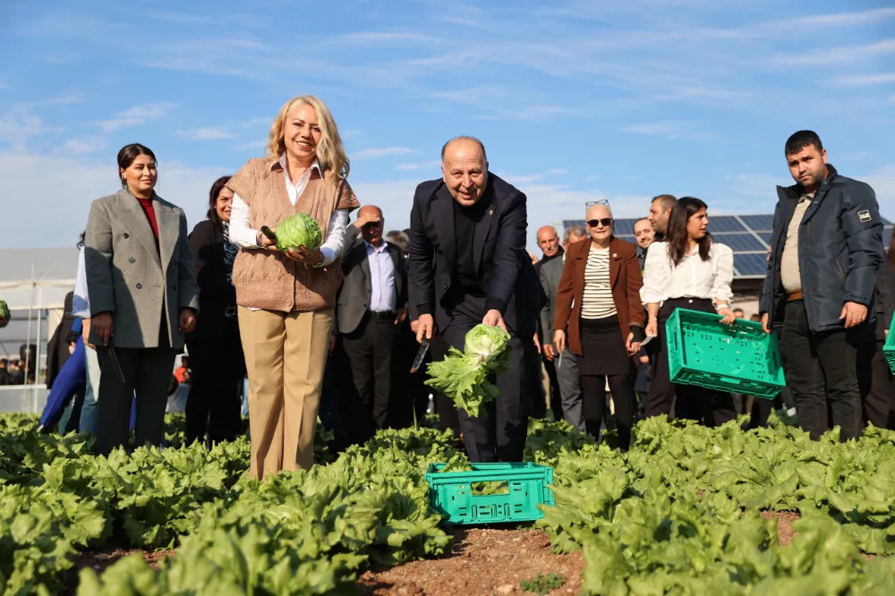 YÜREĞİR EKOLOJİK DEMO TARIM ALANI TÖRENLE AÇILDI  ÜRETİM, EĞİTİM, KAZANÇ… 3’Ü BİR SERADA!