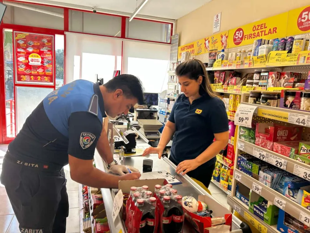 Ceyhan Belediyesi’nden Zincir Marketlere Sıkı Denetim