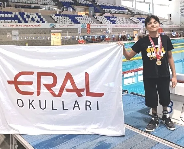 Özel Eral Okulları Yüzmede Adana’nın Gururu