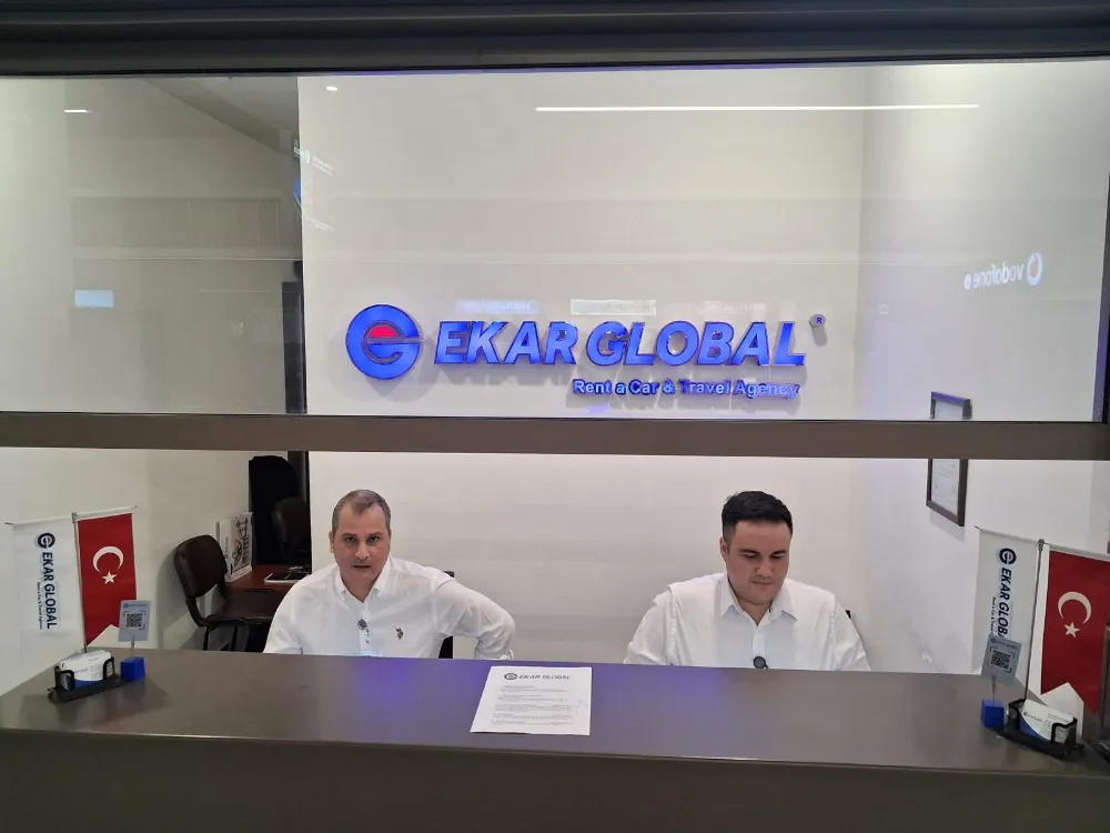 EKAR GLOBAL RENT A CAR, ÇUKUROVA HAVALİMANI OFİSİYLE HİZMET AĞINI GENİŞLETTİ