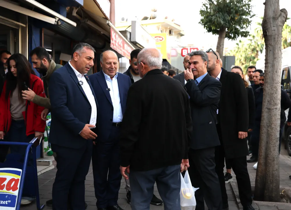 Başkan Demirçalı Ve Başkan Vekili Geçer, Kozan Yolu Esnafıyla Buluştu