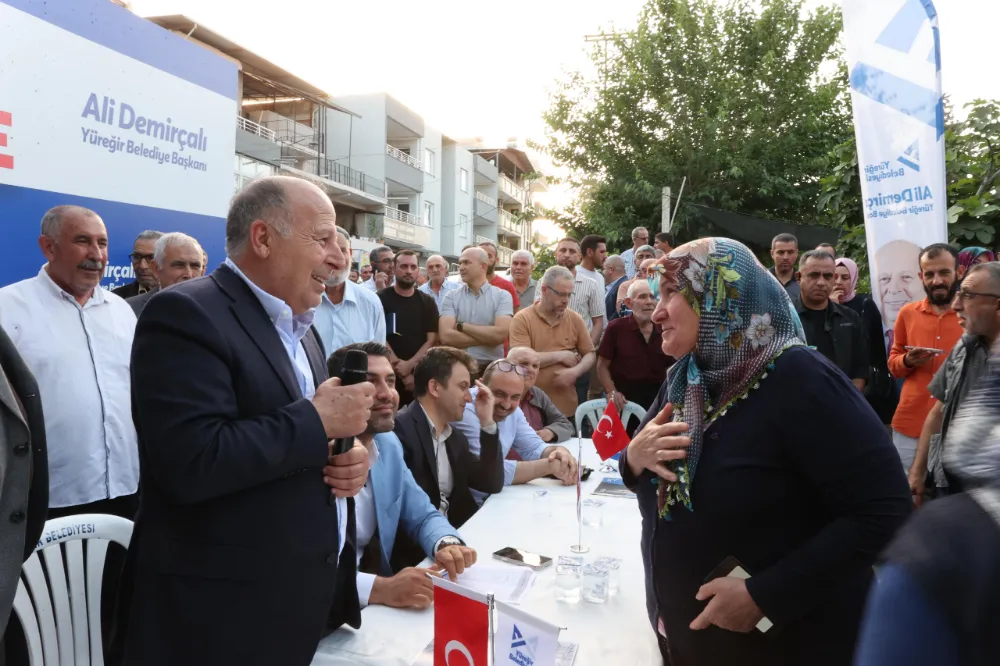 Başkan Demirçalı 10 Günde 10 Mahalle Ziyaret Etti
