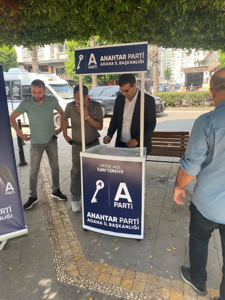  Adana’da Siyasetin Yeni Yüzü: Anahtar Parti Sahaya İndi