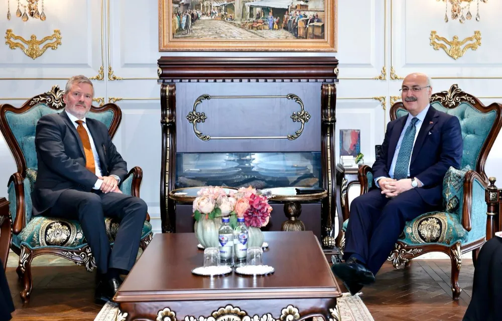 NORVEÇ ANKARA BÜYÜKELÇİSİ ANDREAS GAARDNER, VALİ KÖŞGER’İ ZİYARET ETTİ