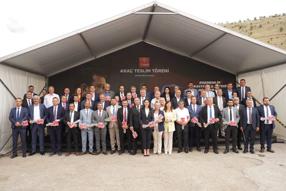 TBB Araç Teslim Töreni Ankara