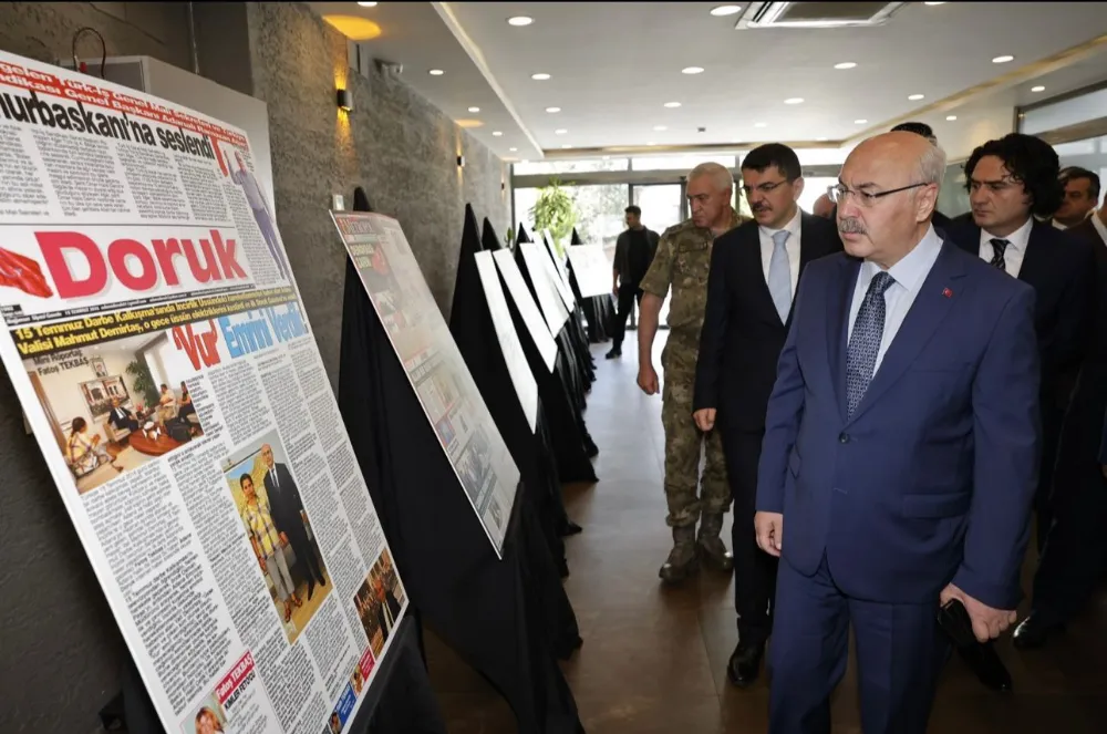 15 TEMMUZ DEMOKRASİ VE MİLLÎ BİRLİK GÜNÜ ETKİNLİKLERİ KAPSAMINDA BASIN TOPLANTISI DÜZENLENDİ