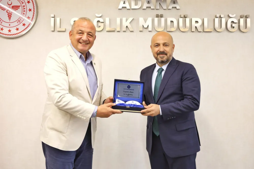Nacar ve rektör Koç  işbirliği konuştu