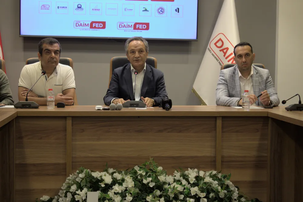 Adana’nın Tanınan İsimleri DAİMFED’e Katıldı