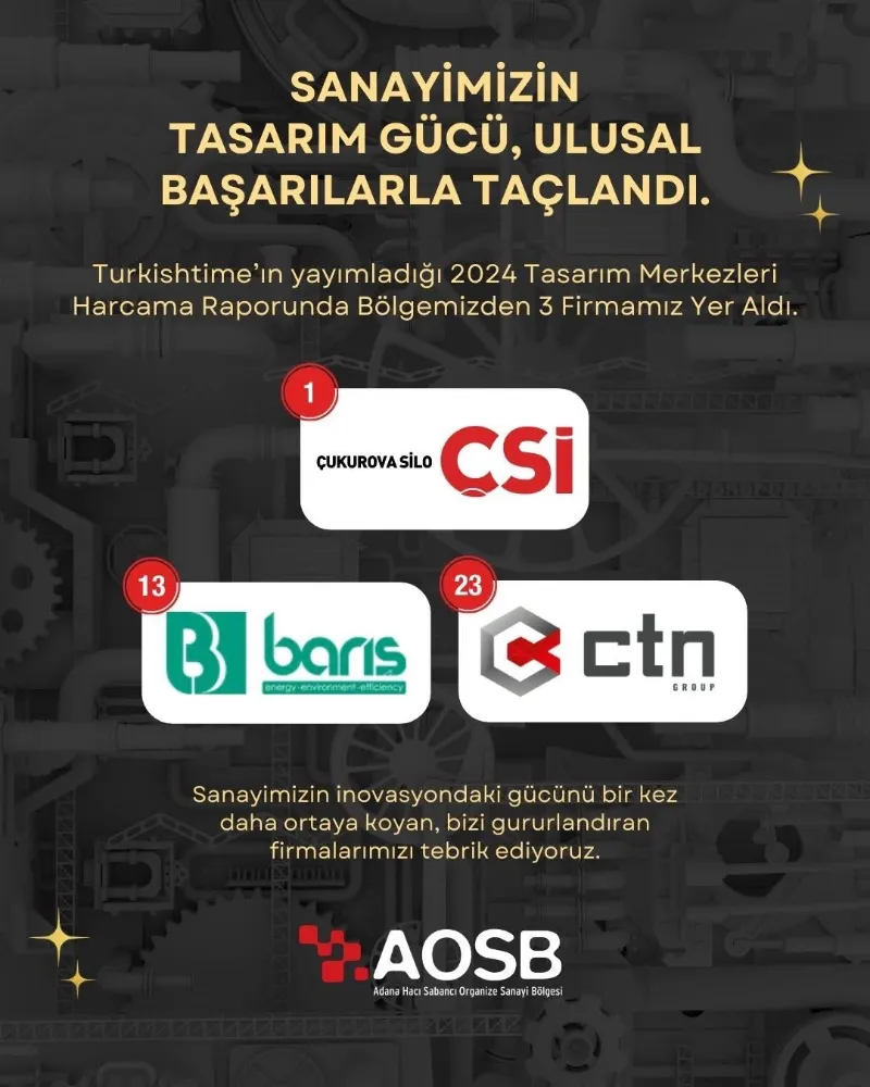 AOSB Firmalarından Bir Başarı Daha