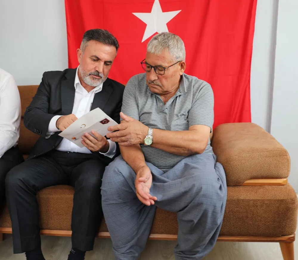 AK Parti Adana İl Başkanı Tamer Dağlı İmamoğlu’nda Vatandaşlarla Buluştu