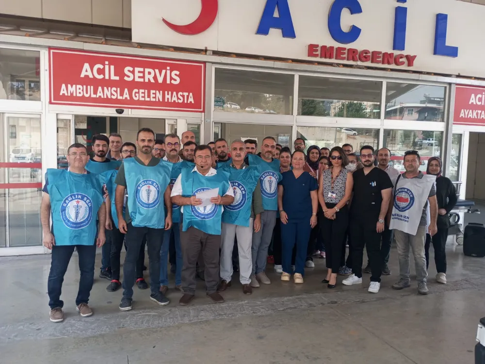 Kozan devlet hastanesinde meydana gelen şiddet saldırısı sağlık emekçileri tarafından kınandı